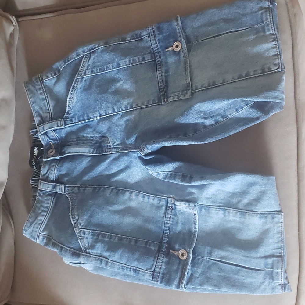 Fashion Nova Cargo Jeans size 0 NEVER WORN